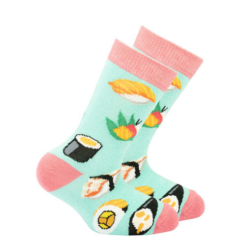 Kid's Sushi Time Crew Socks